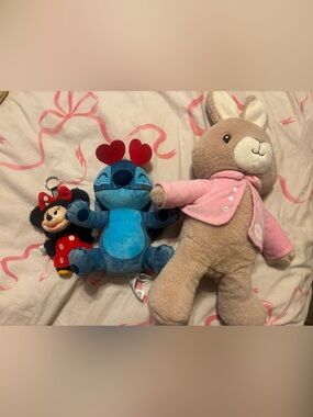 Stuffed animal bundle STITCH MINNIE